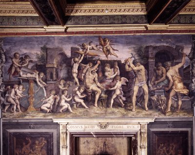 Vulkanschmiede von Giorgio Vasari